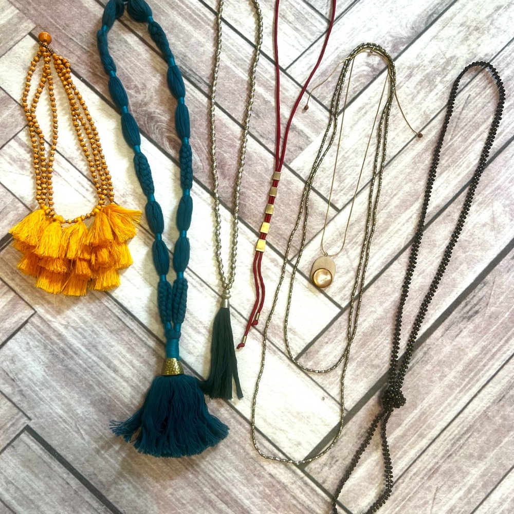Lot of 6 Noonday Necklaces